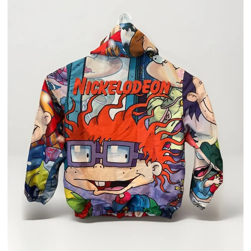 Members Only Nickelodeon Rugrats Windbreaker‎ Jacket Men’s Size L